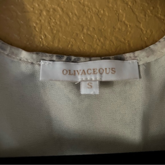 Olivaceous Gray Animal Print Women’s Dress - Size Small - Picture 8 of 12